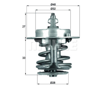 Термостат, охладителна течност MAHLE TX 63 83