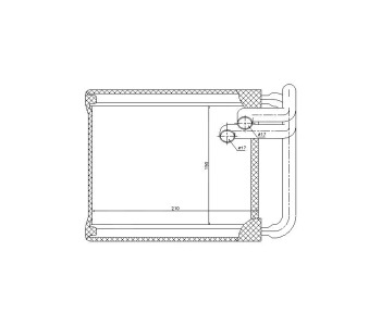Топлообменник P.R.C за HYUNDAI i30 (FD) комби от 2007 до 2012