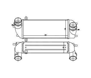 Интеркулер P.R.C за HYUNDAI SANTA FE III (DM) от 2012