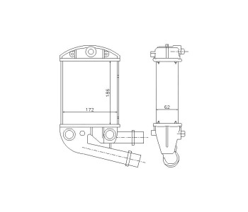 Интеркулер P.R.C за FIAT PANDA (169) от 2003 до 2012