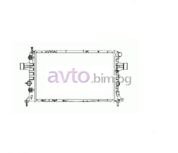 Воден радиатор размер 600/370/33 за OPEL ZAFIRA A (F75_) от 1999 до 2005