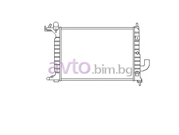 Воден радиатор размер 495/375/39 за OPEL VECTRA B (J96) седан от 1995 до 2002