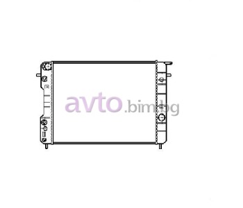 Воден радиатор размер 655/460/26 за OPEL OMEGA B (V94) от 1994 до 2003