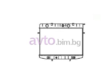 Воден радиатор размер 595/425/32 за OPEL FRONTERA A (U92) от 1992 до 1998