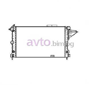 Воден радиатор размер 540/375/23 за OPEL VECTRA A (J89) седан от 1988 до 1995