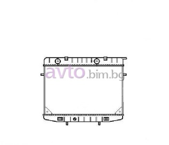 Воден радиатор размер 585/425/34 за OPEL FRONTERA A (U92) от 1992 до 1998