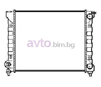 Воден радиатор размер 430/325/30 за VOLKSWAGEN JETTA II (19E, 1G2, 165) от 1983 до 1992