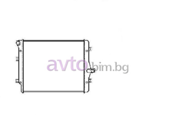Воден радиатор размер 650/440/30 за VOLKSWAGEN JETTA V (1K2) от 2005 до 2010