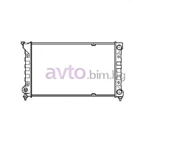 Воден радиатор размер 725/322/32 за VOLKSWAGEN PASSAT B3/B4 (3A2, 35I) седан от 1988 до 1996