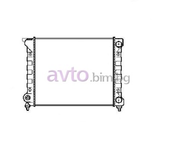Воден радиатор размер 430/320/29 за VOLKSWAGEN PASSAT B3/B4 (3A5, 35I) комби от 1988 до 1997