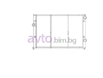 Воден радиатор размер 520/360/32 за VOLKSWAGEN PASSAT B3/B4 (3A2, 35I) седан от 1988 до 1996
