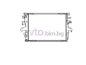 Воден радиатор размер 710/465/32 за VOLKSWAGEN TRANSPORTER V (7HB, 7HJ, 7EB, 7EJ, 7EF, 7EG, 7HF, 7E) пътнически от 2003 до 2015