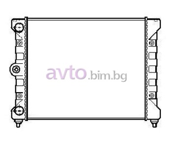 Воден радиатор размер 430/320/30 за VOLKSWAGEN VENTO (1H2) от 1991 до 1998