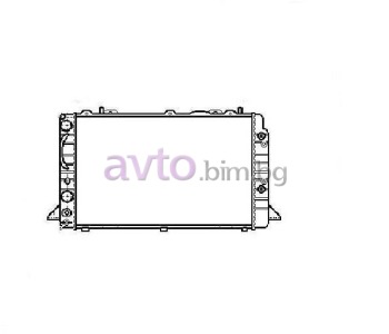 Воден радиатор размер 595/360/32 за AUDI 80 Avant (8C, B4) от 1991 до 1996