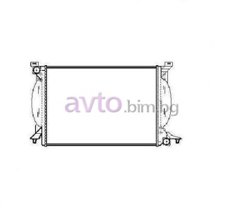 Воден радиатор размер 630/400/32 за AUDI A4 Avant (8ED, B7) от 2004 до 2008