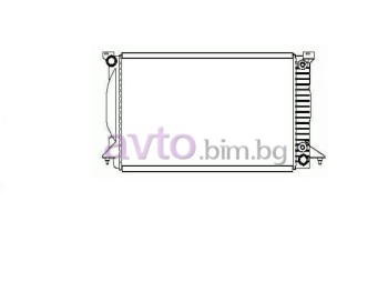 Воден радиатор размер 630/400/32 за AUDI A4 Avant (8E5, B6) от 2001 до 2004