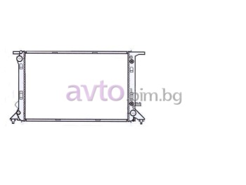 Воден радиатор размер 720/470/31 за AUDI A4 Avant (8ED, B7) от 2004 до 2008