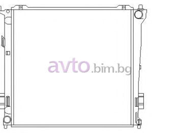 Воден радиатор размер 455/450/24 за HYUNDAI i30 (FD) от 2007 до 2011