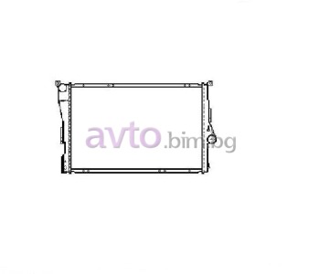 Воден радиатор размер 582/440/30 за BMW 3 Ser (E46) комби от 2001 до 2005