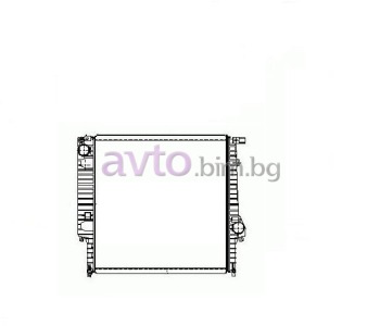 Воден радиатор размер 440/440/32 за BMW 3 Ser (E30) комби от 1987 до 1994