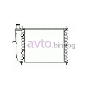 Воден радиатор размер 480/415/32 за FIAT MAREA (185) от 1996 до 2007