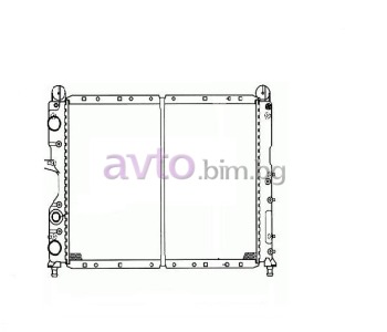 Воден радиатор размер 495/375/26 за FIAT TIPO (160) от 1987 до 1995
