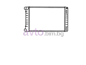 Воден радиатор размер 580/310/30 за LANCIA MUSA (350) от 2004 до 2012