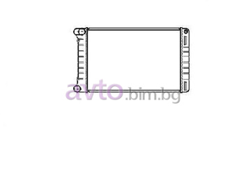 Воден радиатор размер 580/315/32 за FIAT PUNTO (188) от 1999 до 2012