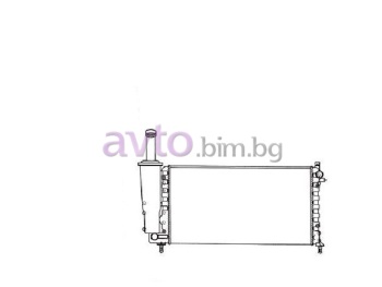 Воден радиатор размер 580/315/19 за FIAT PUNTO (188) от 1999 до 2012