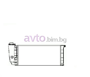 Воден радиатор размер 520/320/32 за FIAT UNO (146) ван от 1988 до 1996