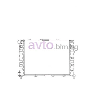 Воден радиатор размер 580/395/24 за ALFA ROMEO 156 (932) от 1997 до 2003