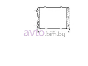 Воден радиатор размер 555/415/22 за ALFA ROMEO GTV (916C_) от 1994 до 2005