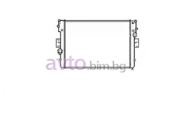 Воден радиатор размер 650/440/32 за IVECO DAILY III товарен от 1997 до 2007