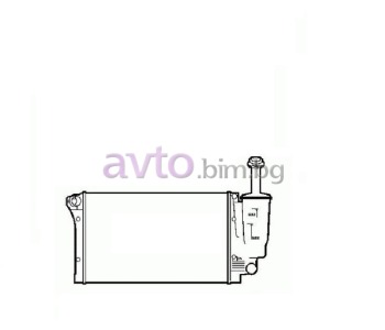 Воден радиатор размер 500/323/22 за FIAT PANDA (169) от 2003 до 2012