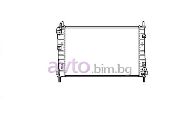Воден радиатор размер 615/390/23 за FORD MONDEO III (B5Y) фастбек от 2000 до 2007