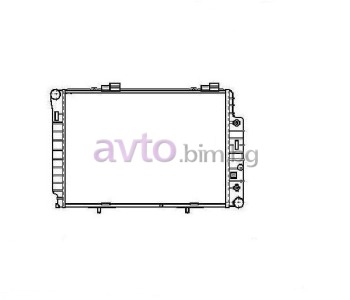 Воден радиатор размер 615/420/32 за MERCEDES C (W202) седан от 1993 до 2000