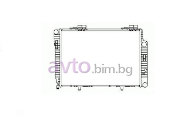 Воден радиатор размер 615/420/40 за MERCEDES C (W202) седан от 1993 до 2000