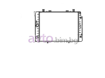 Воден радиатор размер 665/470/33 за MERCEDES S (W140) седан от 1991 до 1998