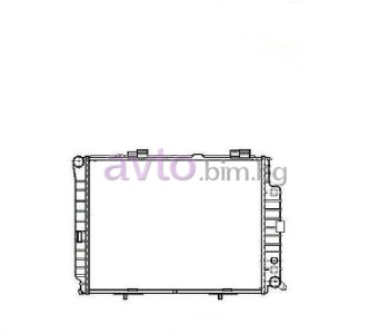 Воден радиатор размер 640/470/25 за MERCEDES S (W220) седан от 1998 до 2005