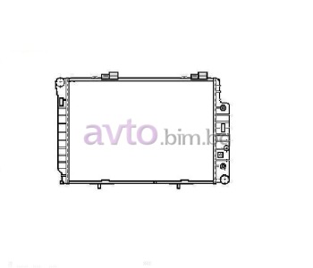 Воден радиатор размер 615/420/40 за MERCEDES C (W202) седан от 1993 до 2000