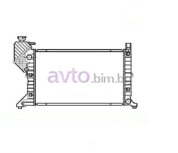 Воден радиатор размер 680/410/42 за MERCEDES SPRINTER T1N (W903) 3T товарен от 1995 до 2006