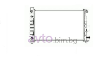 Воден радиатор размер 600/360/20 за MERCEDES A (W168) от 1997 до 2004