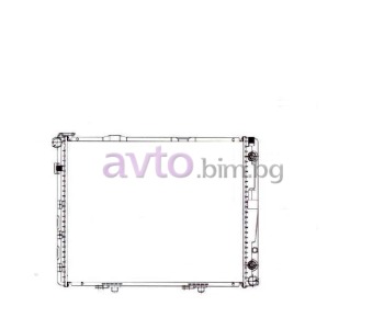 Воден радиатор размер 610/490/36 за MERCEDES E (W124) седан от 1993 до 1996