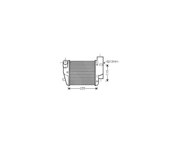 Интеркулер P.R.C за AUDI A6 Allroad (4FH, C6) от 2006 до 2011