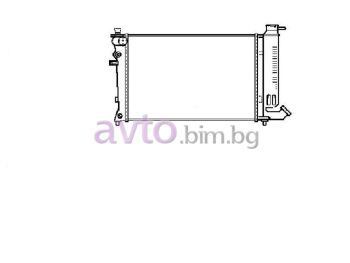 Воден радиатор размер 610/360/30 за PEUGEOT 306 (N_, 7_) товарен от 1993 до 2002