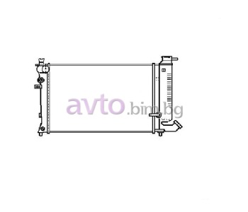 Воден радиатор размер 610/360/32 за PEUGEOT 306 (N_, 7_) товарен от 1993 до 2002
