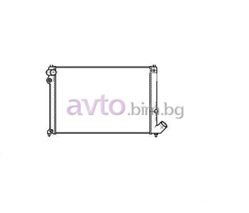 Воден радиатор размер 610/400/30 за CITROEN XANTIA (X1) комби от 1995 до 1998