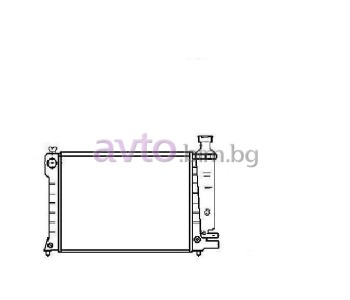 Воден радиатор размер 530/375/23 за PEUGEOT 605 (6B) от 1989 до 1999