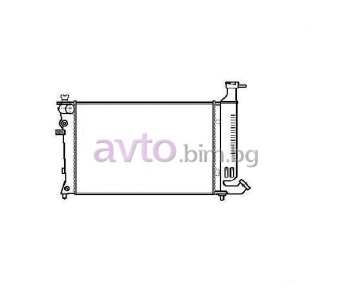 Воден радиатор размер 610/360/22 за PEUGEOT 306 (N_, 7_) товарен от 1993 до 2002