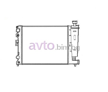 Воден радиатор размер 600/470/22 за CITROEN EVASION (22, U6) от 1994 до 2002